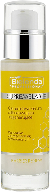 Відновлювальна та регенерувальна сироватка для обличчя - Bielenda Professional SupremeLab Barrier Renew Restorative And Regenerating Ceramide Serum — фото N1