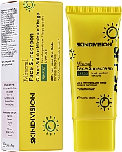 Солнцезащитный крем для лица - SkinDivision Face Sunscreen SPF30 — фото N1