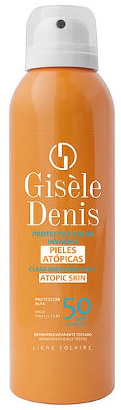 Солнцезащитный мист для кожи склонной к аллергии - Gisele Denis Clear Sunscreen Mist Atopic Skin SPF 50 — фото N1