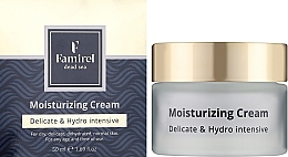 Делікатний зволожувальний крем для обличчя - Famirel Moisturizing Cream Delicate & Hydro Intensive — фото N2