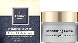 Деликатный увлажняющий крем для лица - Famirel Moisturizing Cream Delicate & Hydro Intensive — фото N3