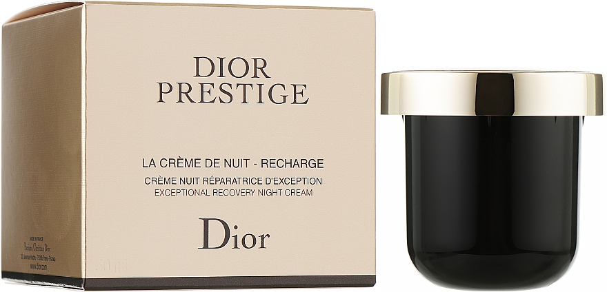 Ночной крем для кожи лица, сменный блок - Dior Prestige La Creme De Nuit Night Cream — фото N3