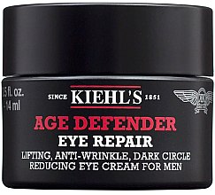 Чоловічий антивіковий крем для шкіри навколо очей - Kiehl's Age Defender Eye Repair — фото N1