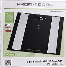 Весы напольные, PC-PW 3007 FA, черный - ProfiCare — фото N2