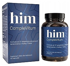 Парфумерія, косметика Комплекс вітамінів для чоловіків - Noble Health Him CompleVitum