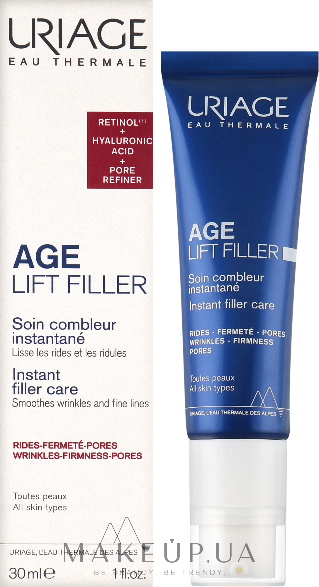 Миттєвий філер-догляд за шкірою - Uriage Age Lift Filler Instant Filler Care — фото 30ml