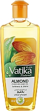 Масло для волос с миндалем - Dabur Vatika Almond Hair Oil — фото N1