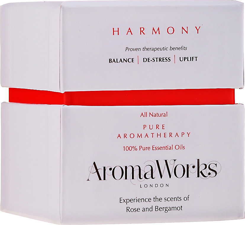 Ароматическая свеча "Гармония" - AromaWorks Harmony Candle — фото N2