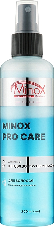 Двофазний кондиціонер-термозахист для волосся - MinoX Pro Care — фото N1