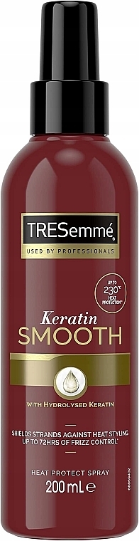 Спрей для защиты и разглаживания волос - Tresemme Keratin Smooth Heat Protection Shine Spray