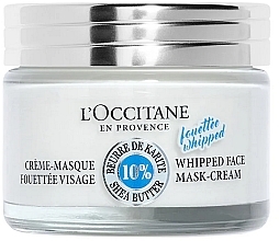 Парфумерія, косметика Кремова маска для обличчя - LOccitane En Provence Whipped Face Mask-Cream