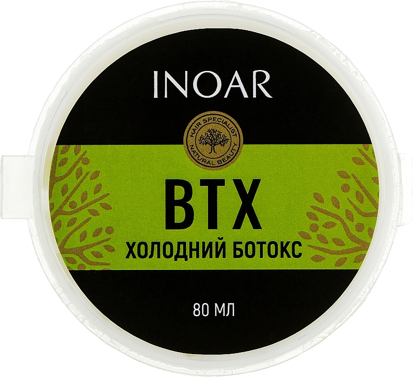 Ботокс для зміцнення волосся - Inoar BTX Mask Antifrizz Volume Reducer — фото N5