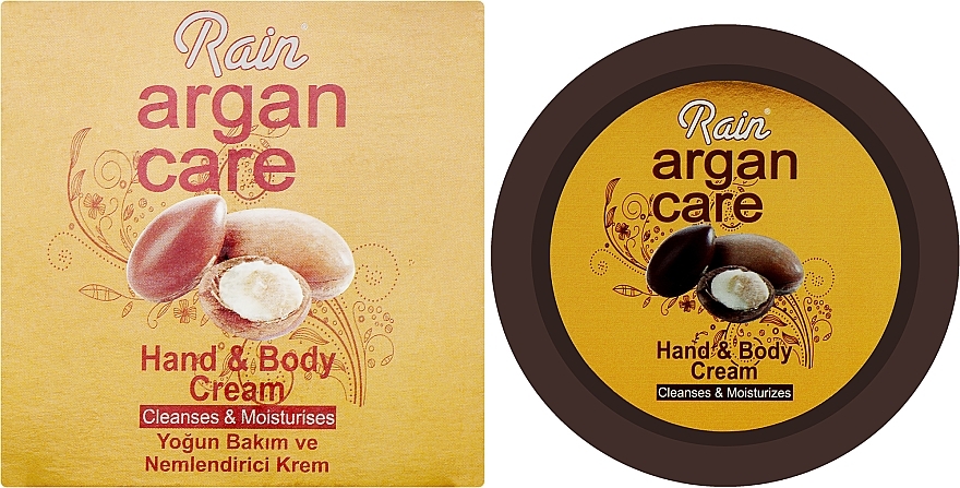 Крем для рук и тела - Sera Cosmetics Rain Argan Care Hand & Body cream — фото N2