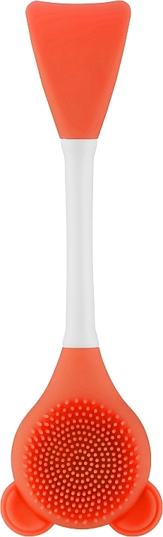 Кисточка для масок и очистки лица, Pf-251, оранжевая - Puffic Fashion  — фото N1