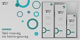 Парфумерія, косметика Набір для догляду за обличчям 13+ - Teens Only For-Teens Anti-Acne (tonic/150ml + foam/150ml+f/ser/50ml)