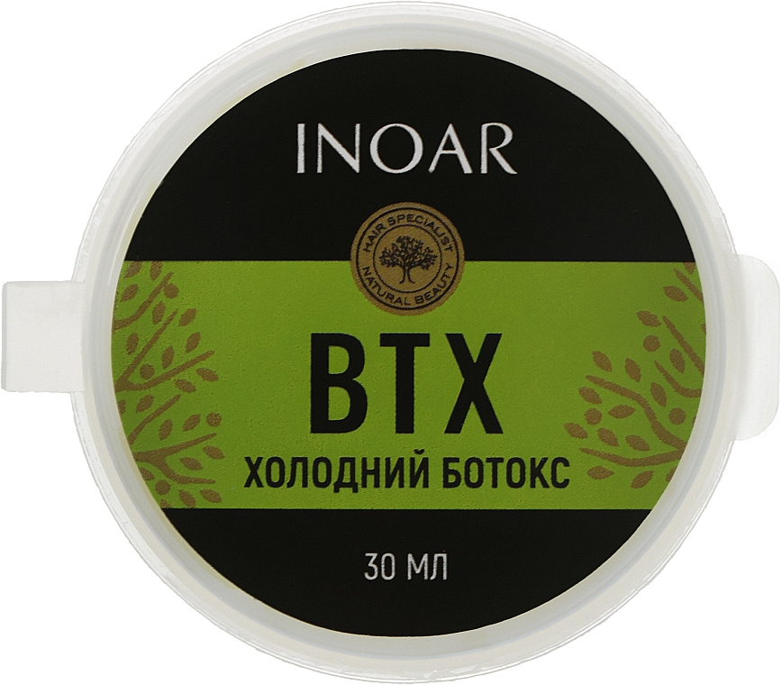 Ботокс для зміцнення волосся - Inoar BTX Mask Antifrizz Volume Reducer