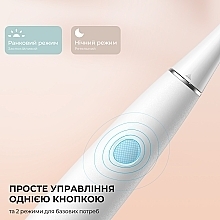 Електрична зубна щітка Oclean Air 2T White, футляр, настінне кріплення - Oclean Air 2T Electric Toothbrush White — фото N7