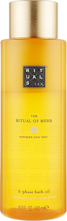 Двухфазная пена-масло для ванны - Rituals The Ritual Of Mehr 2-Phase Bath Oil — фото N1