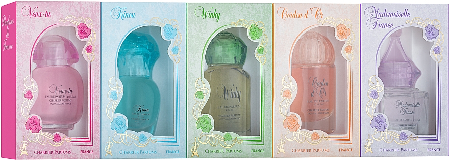 Charrier Parfums Romantic Pack - Набір, 5 продуктів  — фото N1