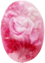 Духи, Парфюмерия, косметика Глицериновое мыло ручной работы "Rose Bouquet", бело-розовое - BioFresh Rose Blossom Glycerin Soap 