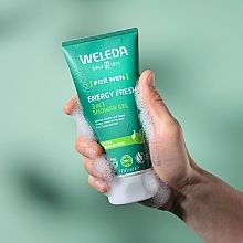 Чоловічий Енерджи гель для душу 3 в 1 - Weleda For Men Energy Fresh 3 In 1 Shower Gel — фото N5