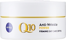 Духи, Парфюмерия, косметика Питательный дневной крем против морщин - NIVEA Q10 Power Anti-Wrinkle + Firming Normal Skin Cream