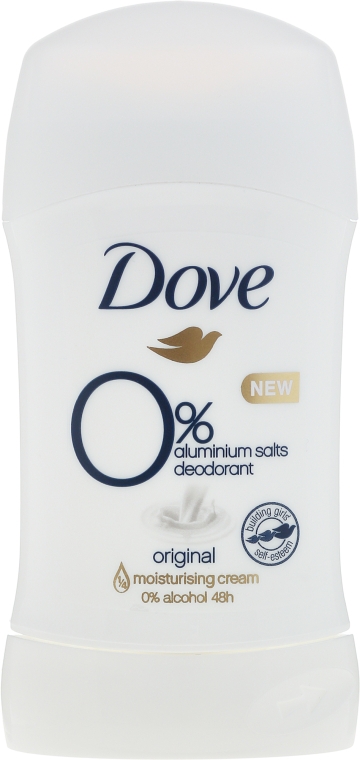 Дезодорант-стик - Dove Original 0% Aluminium Salts Deodorant