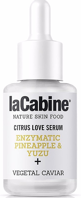 Відлущувальна ферментативна сироватка - La Cabine Nature Skin Food Citrus Love Serum — фото N2