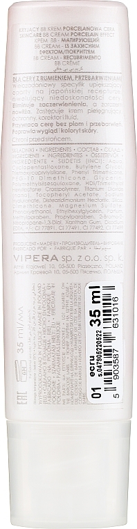 BB Крем для кожи с покраснениями и пигментными пятнами - Vipera BB Cream Cover Me Up — фото N2