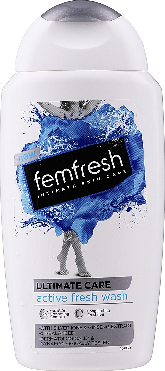 Дезодоруючий гель для інтимної гігієни потрійної дії - Femfresh Intimate Hygiene Triple Action Deodorising Wash — фото N1