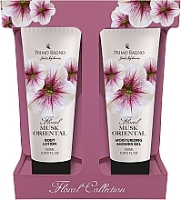 Парфумерія, косметика Набір - Primo Bagno Floral Collection Floral Musk Oriental (b/lot/150ml + sh/gel/150ml)