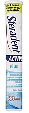 Таблетки для чистки зубных протезов - Steradent Active Plus Denture Cleaner  — фото N1