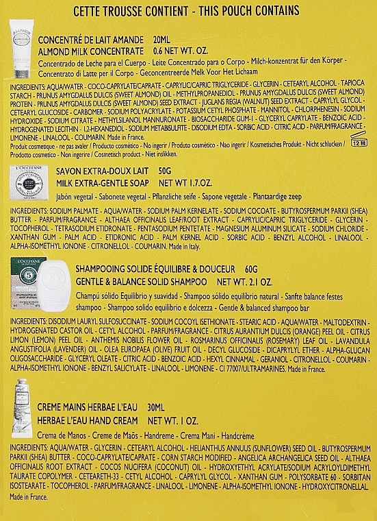 Набор, 5 продуктов - L'Occitane Body Kit — фото N3