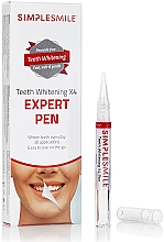 Парфумерія, косметика Відбілювальний гель для зубів у олівці - Simplesmile Teeth Whitening X4 Expert Pen