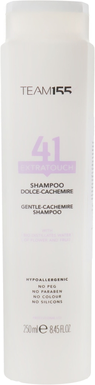 Шампунь для придания шелковистости волосам - Team 155 Extra Touch 41 Shampoo — фото N3