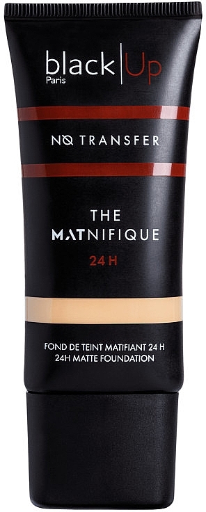 Тональна основа - Black Up The Matnifique 24H Matte Foundation — фото N1