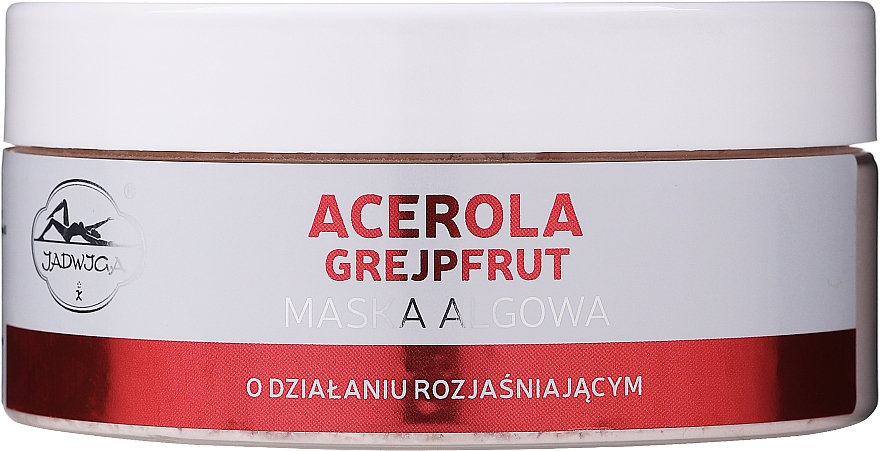 Освітлювальна маска для обличчя "Ацерола й грейпфрут" - Jadwiga Acerola And Grapefruit Face Mask — фото N1