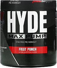 Предтренировочный комплекс - Pro Supps Hyde Max Pump Fruit Punch — фото N1