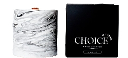 Парфумована свічка "Marmara Shock", мармур - Choice Aroma Candle — фото N1