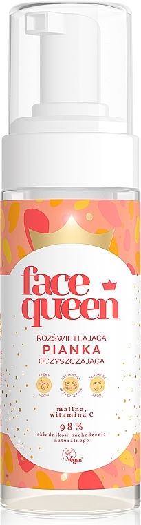 Клубничная пенка для умывания - Only Bio Face Queen — фото N1