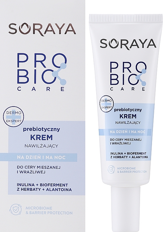 Пробіотичний крем для комбінованої та чутливої шкіри - Soraya Probio Care Face Cream