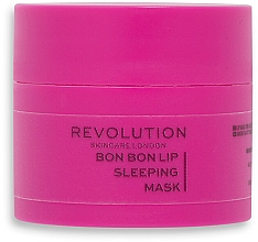 Нічна маска для губ - Revolution Skincare Bon Bon Lip Sleeping Mask — фото N1