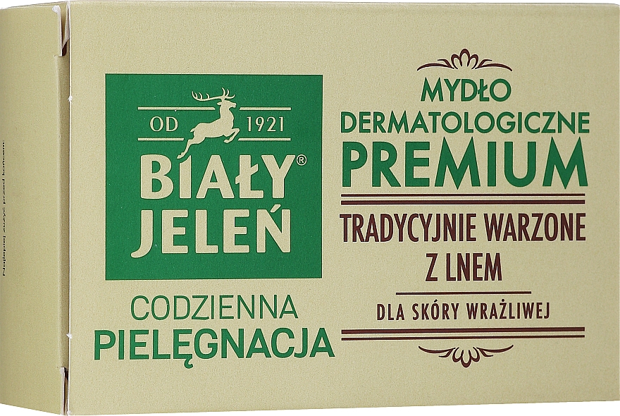 Натуральное мыло для чувствительной кожи - Bialy Jelen Soap — фото N1