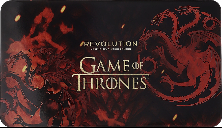 Палетка теней для век - Makeup Revolution Game of Thrones Flawless Mother of Dragons — фото N1