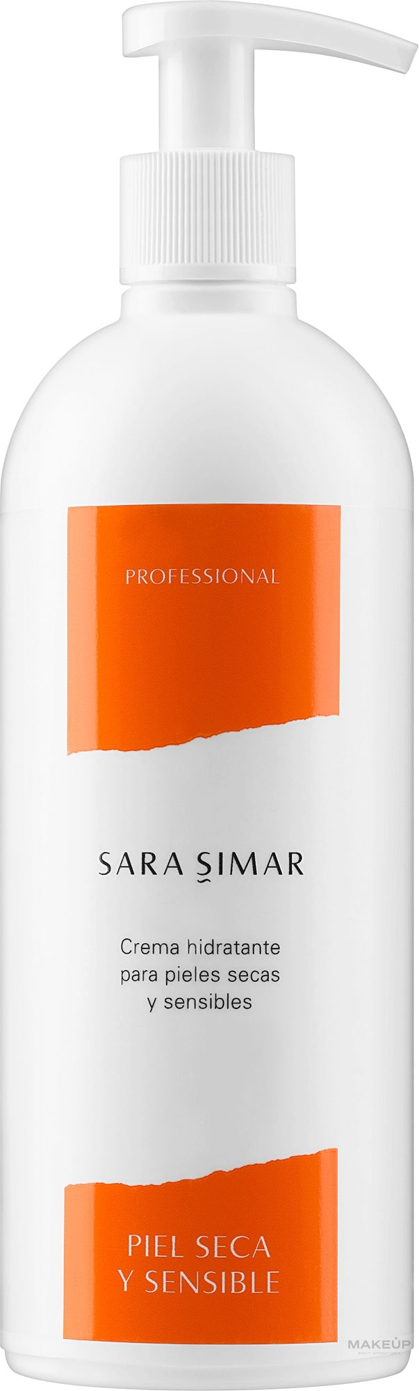 Увлажняющая эмульсия для лица - Sara Simar Moisturiser Dry and Sensitive Skin — фото 400ml