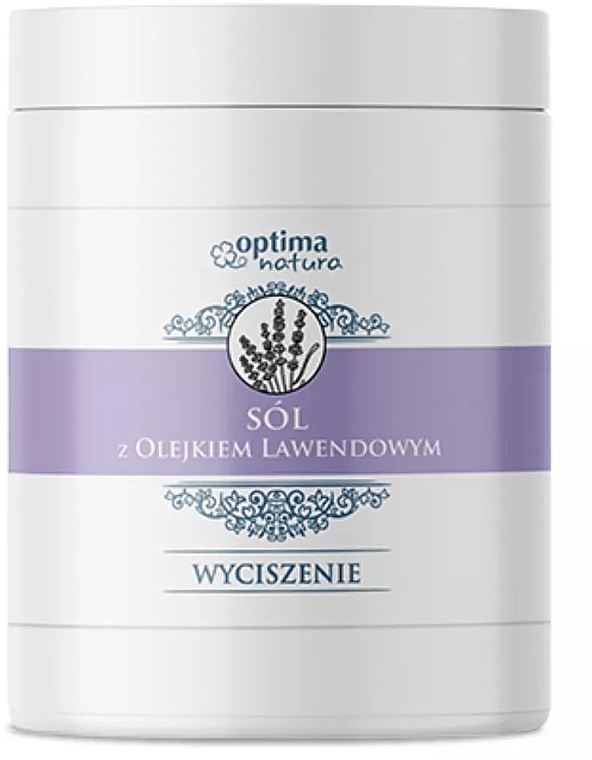Йодобромная соль для ванны "С лавандовым маслом" - Optima Natura With Lavender Oil Salt Calm — фото N1