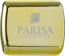 Стругачка подвійна для олівців, №204, золота - Parisa Cosmetics — фото N2
