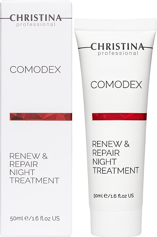Нічний гель для обличчя "Оновлення та відновлення" - Christina Comodex Renew&Repair Night Treatment — фото N2
