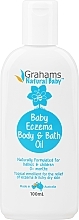 Парфумерія, косметика Дитяча олія для тіла та ванн - Grahams Natural Kids Eczema Body & Bath Oil