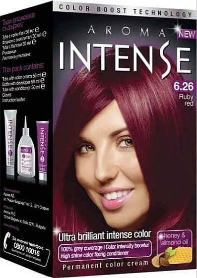 Перманентная крем-краска для волос - Aroma Intense Permanent Hair Color Cream — фото N1
